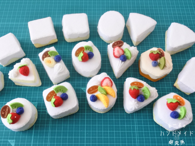 ケーキのフェルトのクリームの作り方