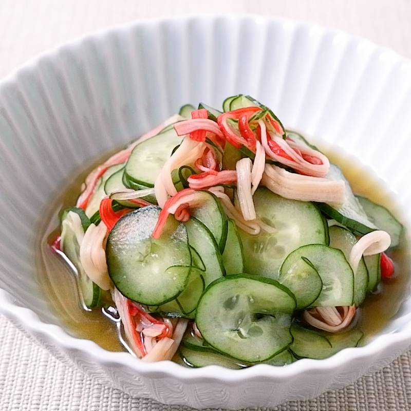 レシピ 山芋・きゅうり・カニカマのマヨサラダ♬ - パパっとおうちごはん