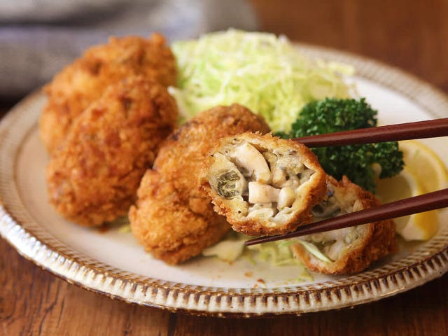 衣サクサク☆旨味たっぷり！牡蠣フライ☆