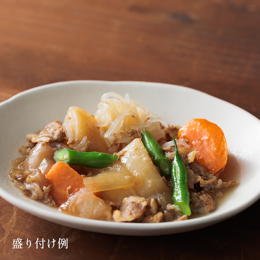 お弁当用おかず じゃがいもが不味くならない冷凍肉じゃがの作り方 冷凍できる -Nikujaga Meat and potatoes-