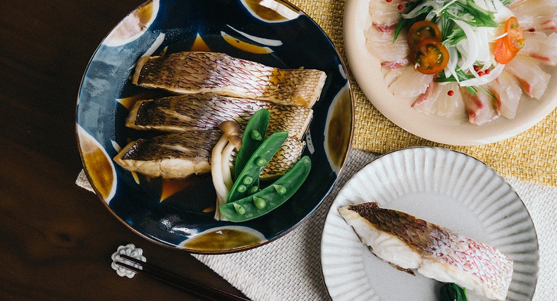 鯛の塩焼きおにぎりレシピ
