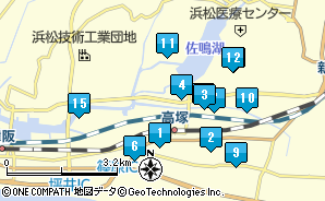 高塚から静岡への移動手段ごとのルート検索 - NAVITIME