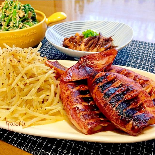 レシピ イカのぽっぽ焼き ぽんぽん焼き- 神威の徒然美食備忘録