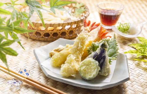 天ぷらと京野菜の炊いたものや付け合わせ - Picture of Saimi Kokaji, Kyoto - Tripadvisor