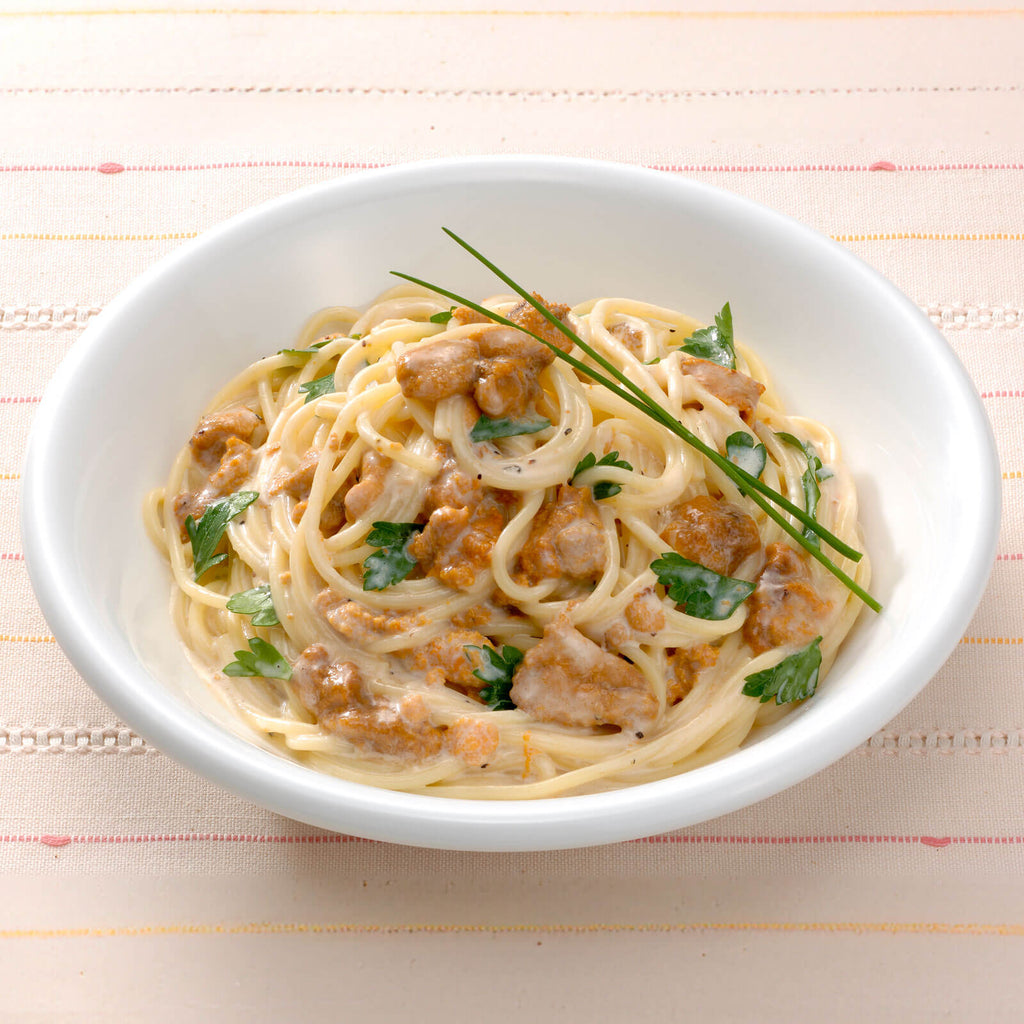 生海苔おつまみとパスタ - 油屋ごはん