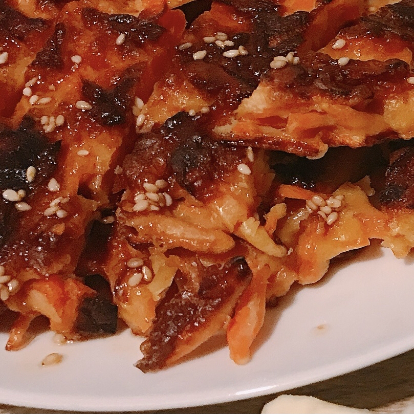 チヂミ粉なしで！簡単チーズチヂミ