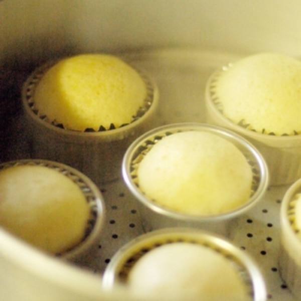 米粉チーズ蒸しパン