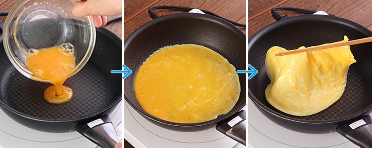 手巻き寿司に厚焼き玉子