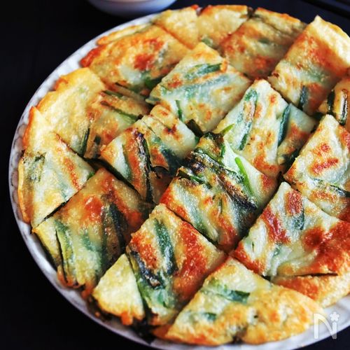 ニラチヂミの人気レシピ カリカリもっちり!定番&アレンジ24選の人気レシピ・作り方デリッシュキッチン