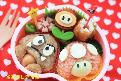 きのこのお弁当 - キャラ弁連載：15分でできる簡単キャラクター弁当公式連載レシピブログ