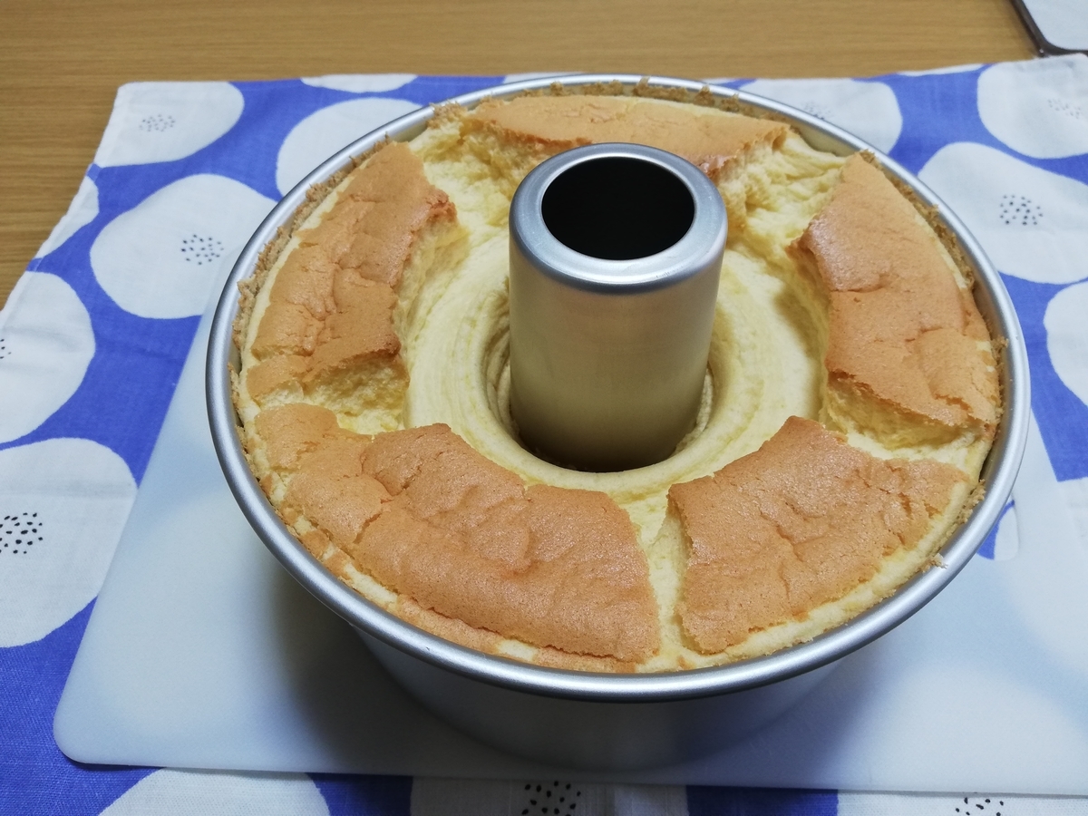 シフォンケーキ 衝撃の手外し！ : M's Factory