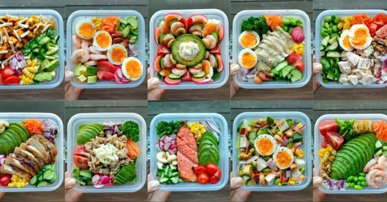 ヘルシーランチ！１０品目サラダ弁当