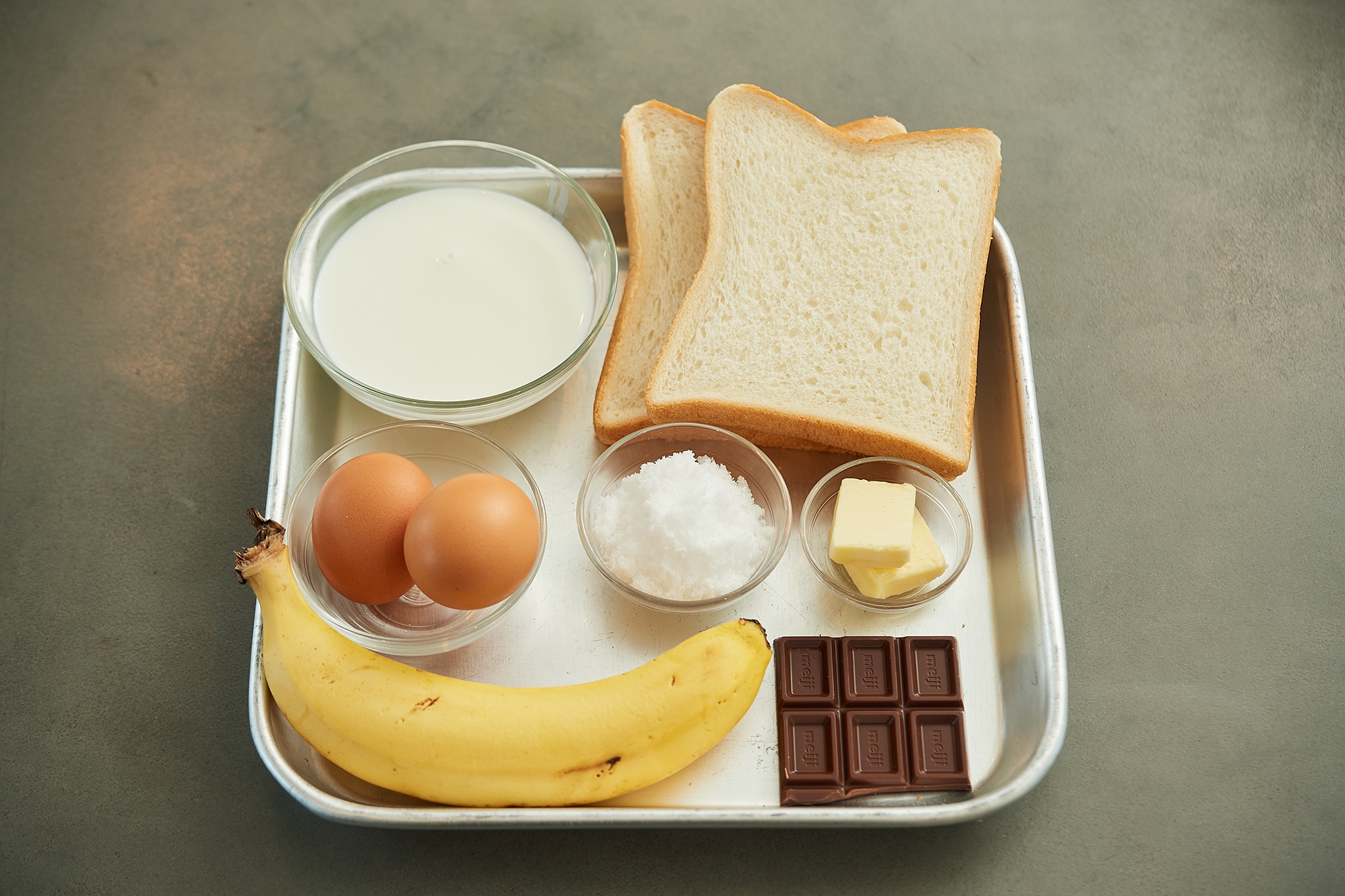 レンジで時短！バナナフレンチトースト