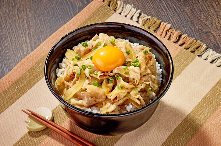 男子ごはん 豚ひき肉の卵とじ丼 志野Snapdish スナップディッシュID:9H0Xba