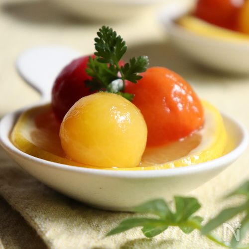 ミニトマトのコンポート 爽やかデザート＆ドリンクにも！トイトイブログ