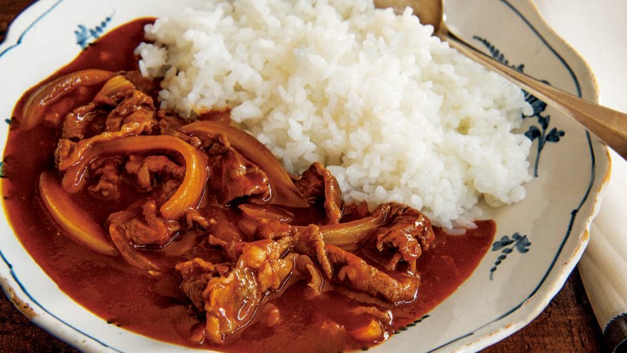 レトロ喫茶店の味？！昔ながらのハヤシライス