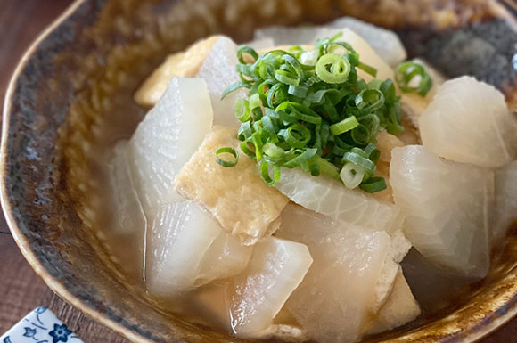 大根と厚揚げの煮物