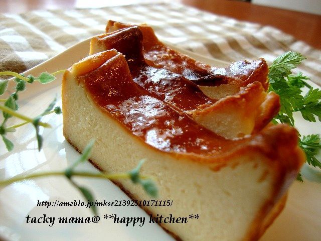 ブルーベリーのベイクドチーズケーキ練習③小麦粉だいすき