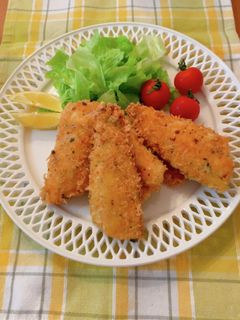 卵、小麦粉不要！メカジキのフライ