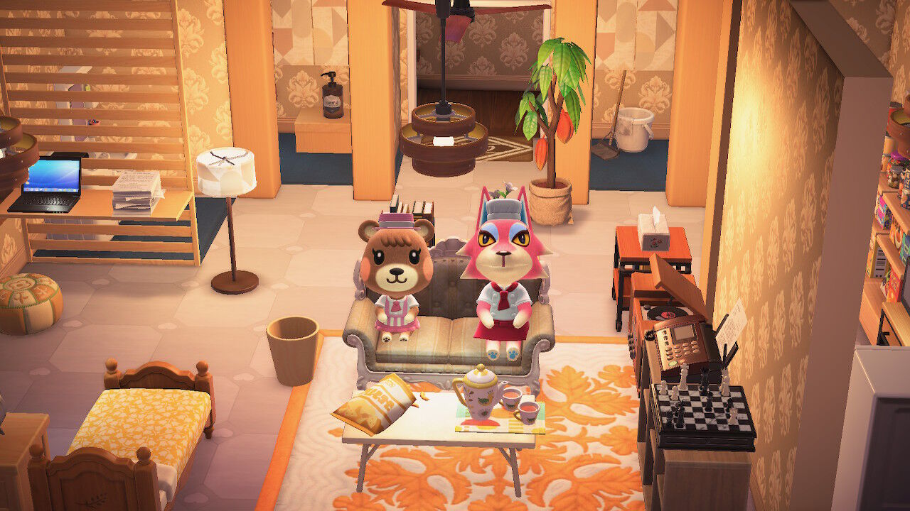 あつまれどうぶつの森』心が落ち着くシックな雰囲気の「高級レストラン」を作ってみた！特別なひとときを求めて島民たちが続々来店インサイド