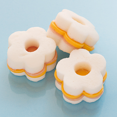 ハムとチーズのサンドイッチ