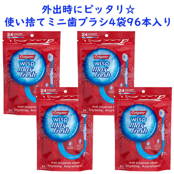 【送料無料】単価7.48円【ホテルアメニティ】2400本 使い捨て 歯ブラシセット 業務用 24穴