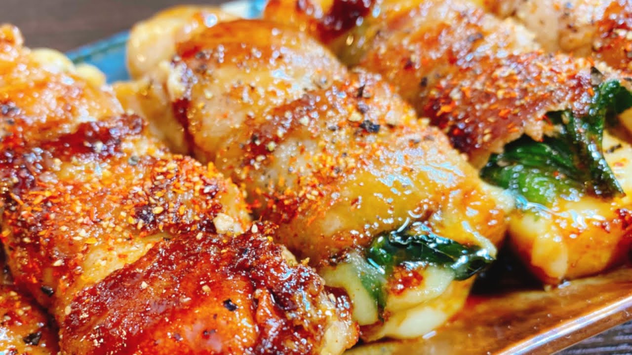 照りウマ 厚揚げのチーズ肉巻き