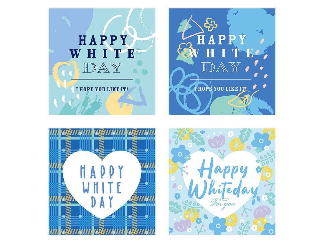 ホワイトデイシール-20 直径55 : シールギフト、ラッピング用品、包装資材通販 HEADS ヘッズ