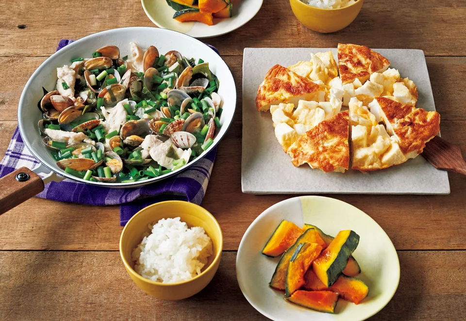 夕食を軽めに済ませたい夜は「あさり」に頼る！ 「あさりとかぶのバター蒸し」の献立 - レタスクラブ