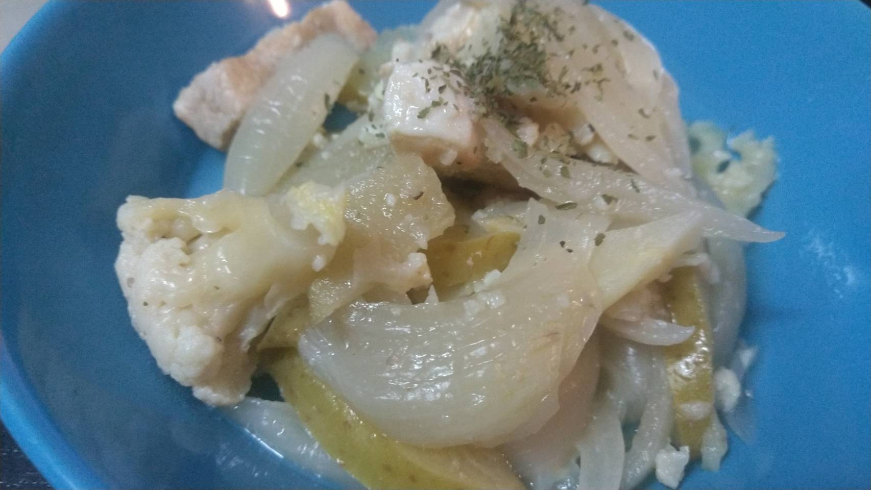 カリフラワーと豚の煮物 レシピ・作り方クラシル