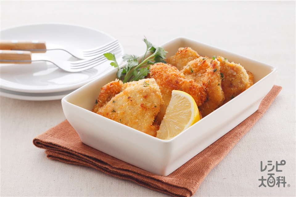 カレー粉パン粉スティック鶏胸肉レシピ簡単レシピにゃーぴーのお料理日記ショート動画