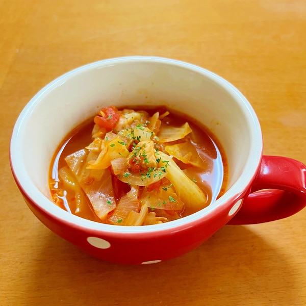 スープ トマトと野菜のスープ ドムス ダイエットが続くチャンネルさんのレシピ書き起こし