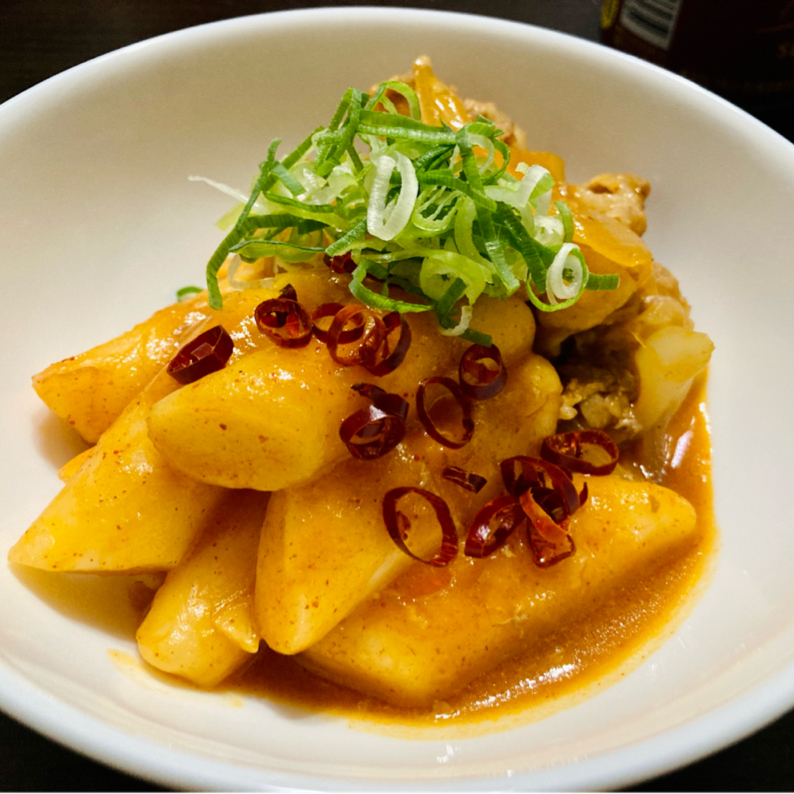 うま辛トッポギ