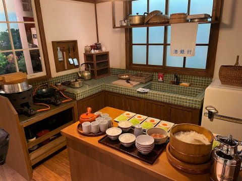 ジブリ好きです♪」って言ったら、 「好きそう！」ってよく言われる。 そんな人のキッチン。笑 キッチン キッチンダイニング mygoodroomおうち ミックスインテリア 暮らしのこと 暮らすこと インテリア 世界観のあるインテリア ナチュラルな暮らし