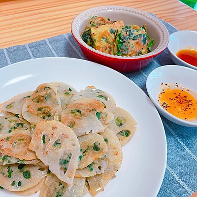 れんこんのハーブガレット