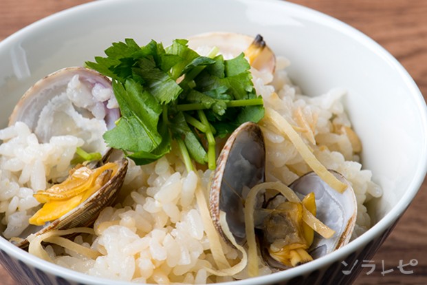 夕飯献立 あさりと山菜の炊き込み・だし巻きおろし・肉巻き2種ぽん酢煮チーズおつまみ子供ごはんJ'aime les chats☀お弁当ごはん