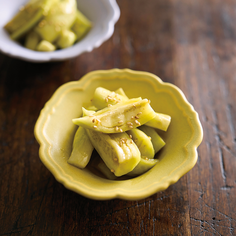 なすのやみつきナムル作り置き レンジ 大量消費