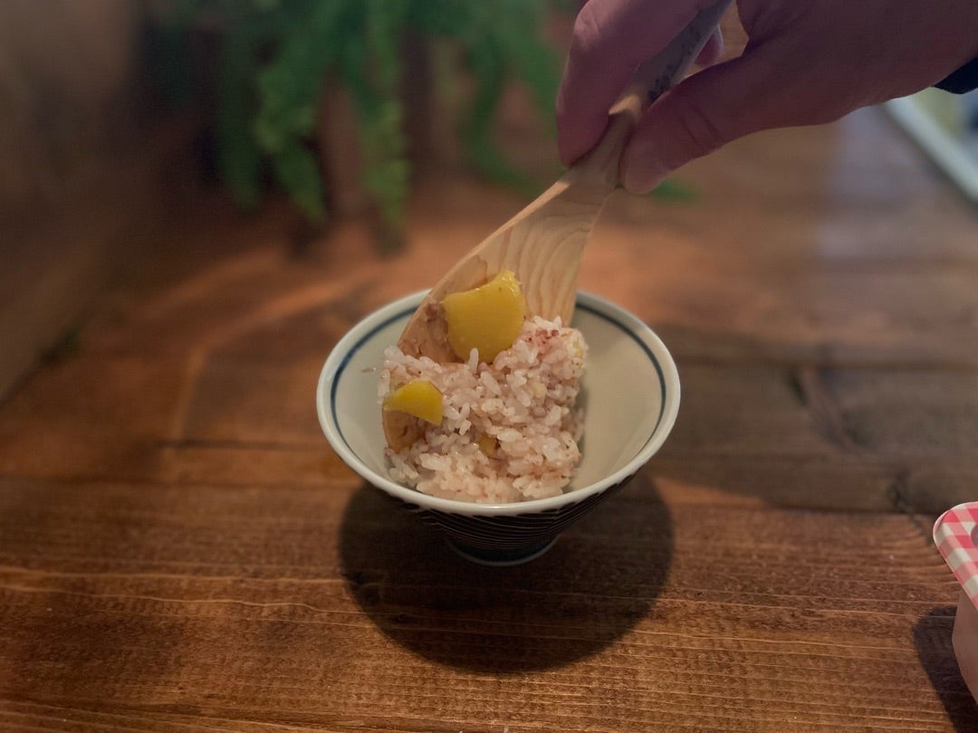 楽チン簡単！混ぜるだけの栗ご飯♪ 茹で栗