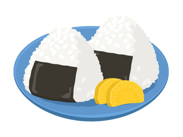 商用フリー無料イラスト_コンビニおにぎり_焼きおにぎり_onigiri002 - 商用OK!フリー素材集「ナイスなイラスト」