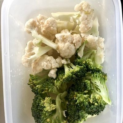 レンジで蒸し野菜