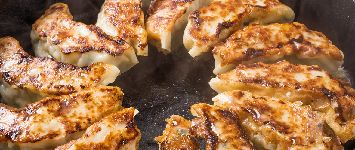 Aji-Q特製!冷凍焼きギョーザの焼き方レシピ公開☆