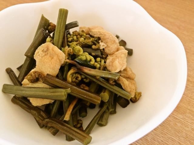 筍とわらびと油揚げの煮物 Wな旬味♫ by yasutontonクックパッド簡単おいしいみんなのレシピが392万品