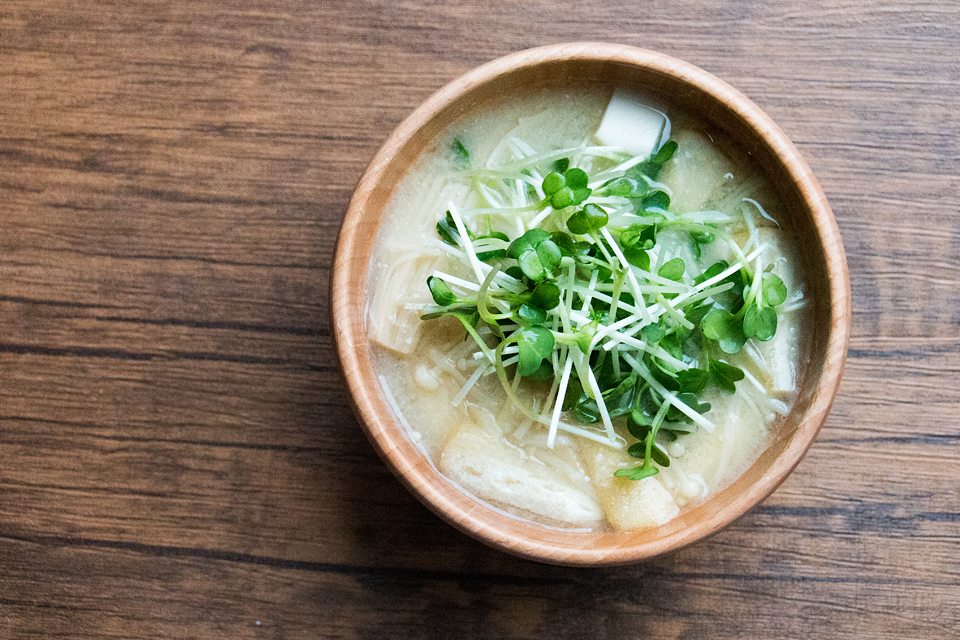 貝割れ入りかきたまスープのレシピ・作り方プロに教わるおいしいレシピ オレンジページ.net