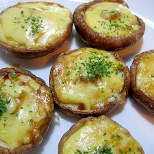 椎茸の魚焼きグリル 簡単 じゅわっ