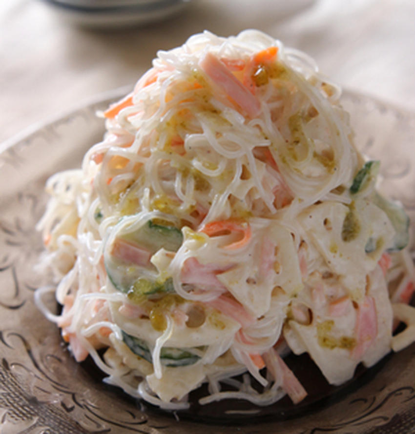 からしマヨ春雨サラダ