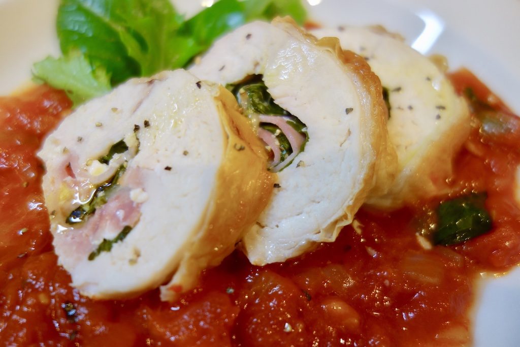 鶏胸肉と大葉チーズの挟み揚げ