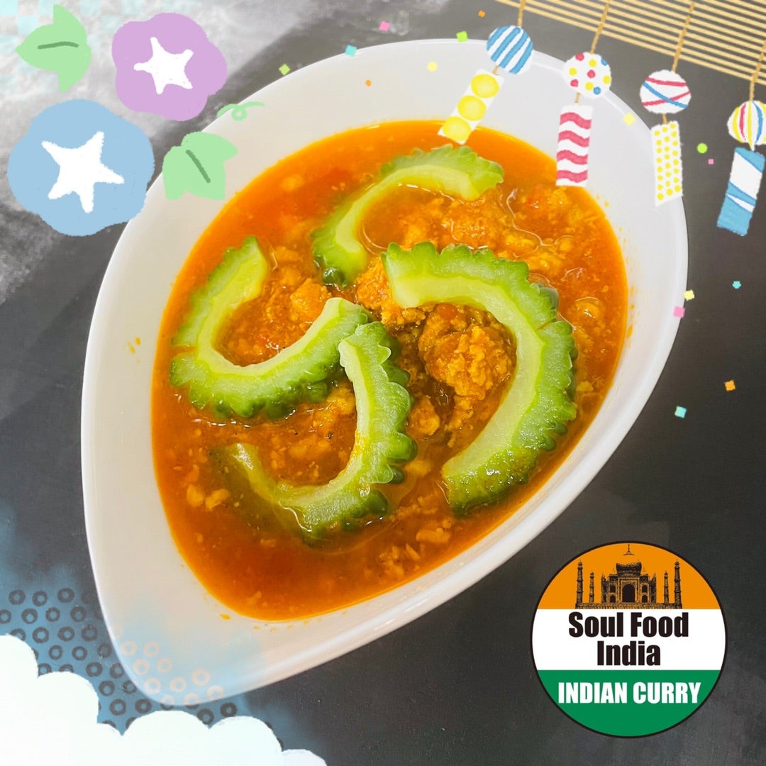 ゴーヤーのドライカレ