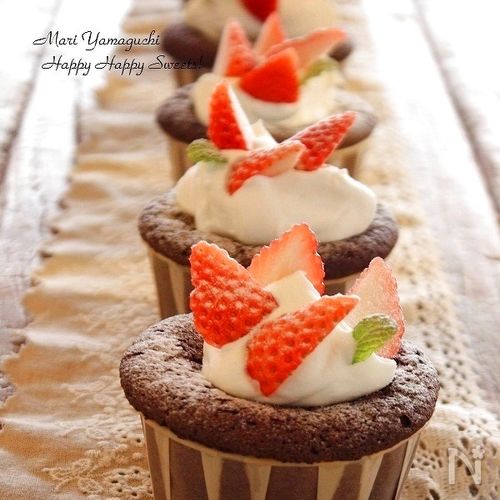 バレンタイン ガトーショコラ カット ラッピングラッピング富澤商店