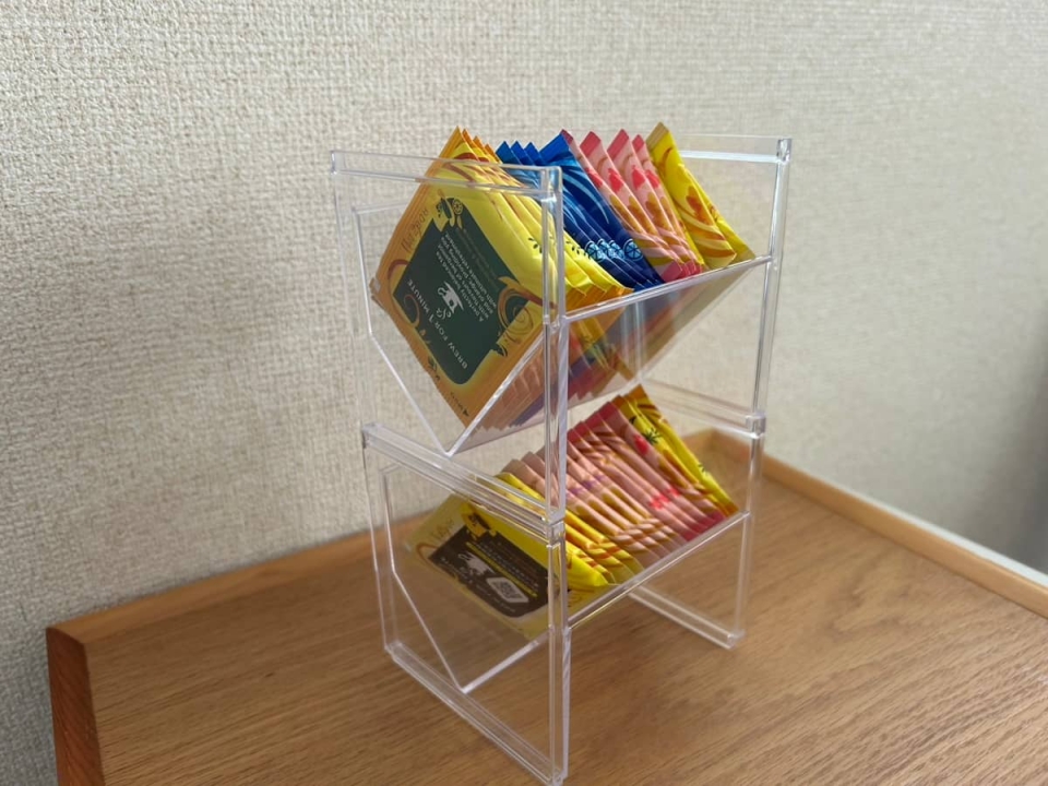 3層 木製 お茶 紅茶パック収納ボックス キッチン収納棚 ティーバッグ 収納ラック ティーバッグホルダー 縦型収納ラック 9つコンパートメント 大容量小物整理 分類 お手入れ簡単 調味料 化粧品 お茶 カトラリー コーヒー 収納用品 ティーバッグ収納ボックス木製コーヒー