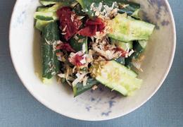 梅きゅうりまみれそうめん』のレシピ きゅうり2本・大量消費オレンジページ ニュースデイリーオレンジページnet